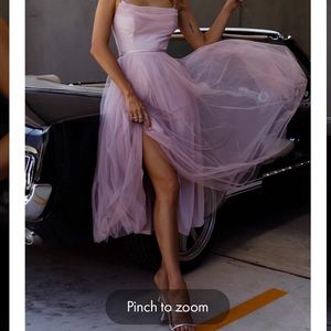 Selfie Leslie tulle dress size large !